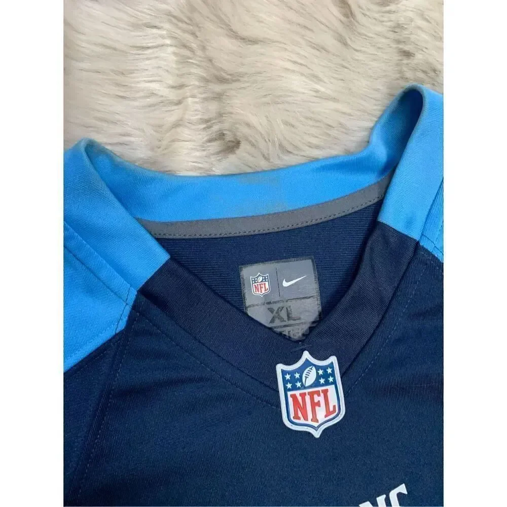 Marcus Mariota Tennessee Titans NFL Nike Blue On Field Home Jersey XL
